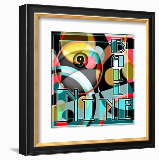 Nine Ball Pool-null-Framed Giclee Print