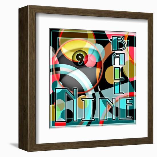 Nine Ball Pool-null-Framed Giclee Print