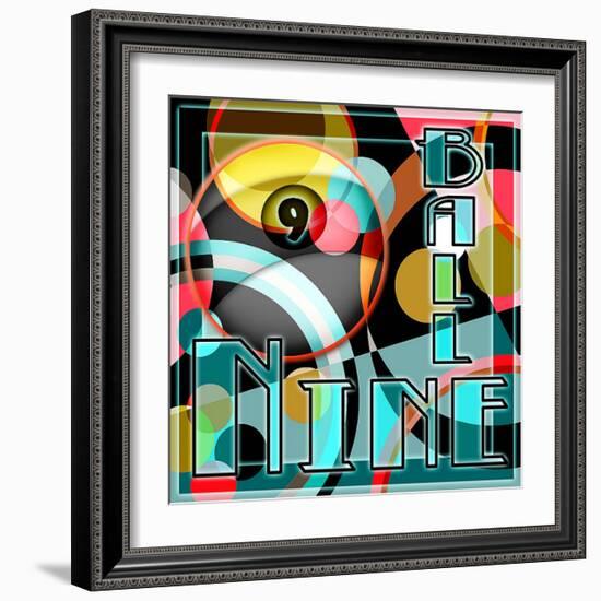 Nine Ball Pool-null-Framed Giclee Print