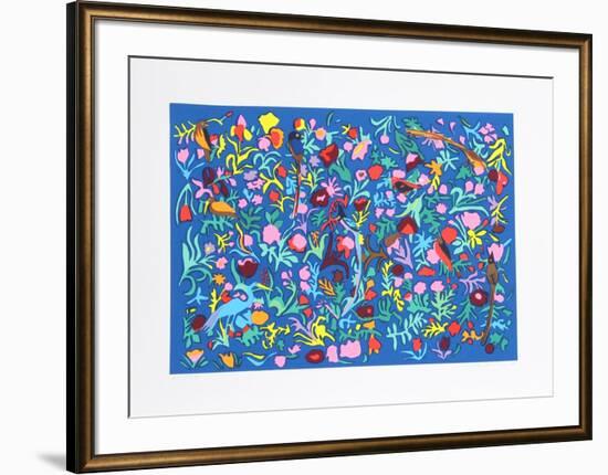 Nine Birds-Linda Bastian-Framed Limited Edition