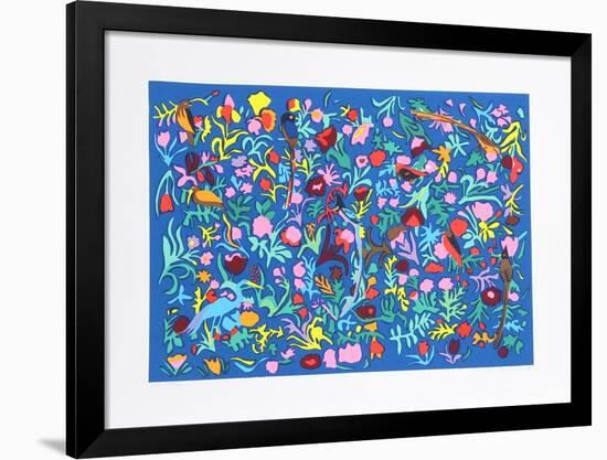 Nine Birds-Linda Bastian-Framed Limited Edition