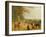 Nine Greyhounds in a Landscape-Jacques-Laurent Agasse-Framed Giclee Print