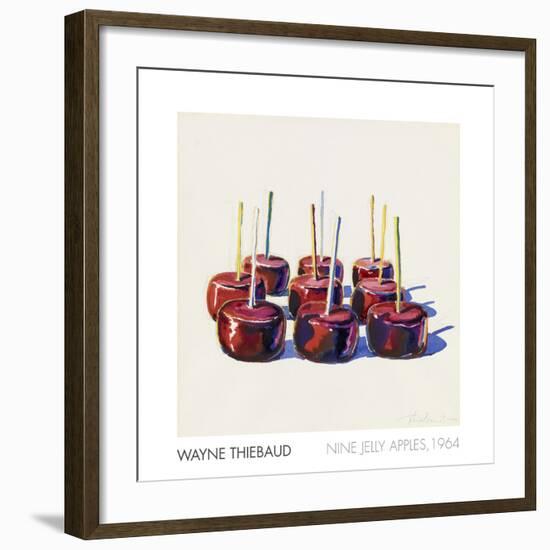 Nine Jelly Apples, 1964-Wayne Thiebaud-Framed Art Print