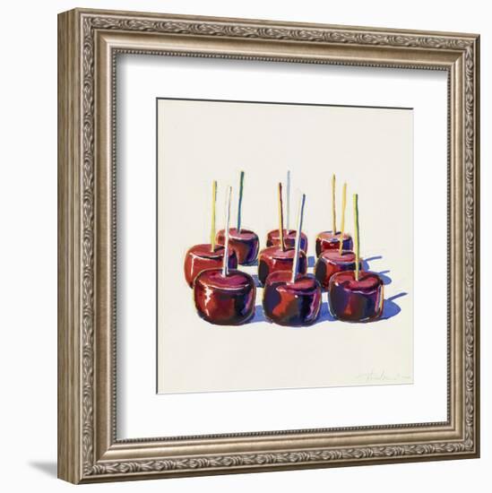 Nine Jelly Apples, 1964-Wayne Thiebaud-Framed Art Print