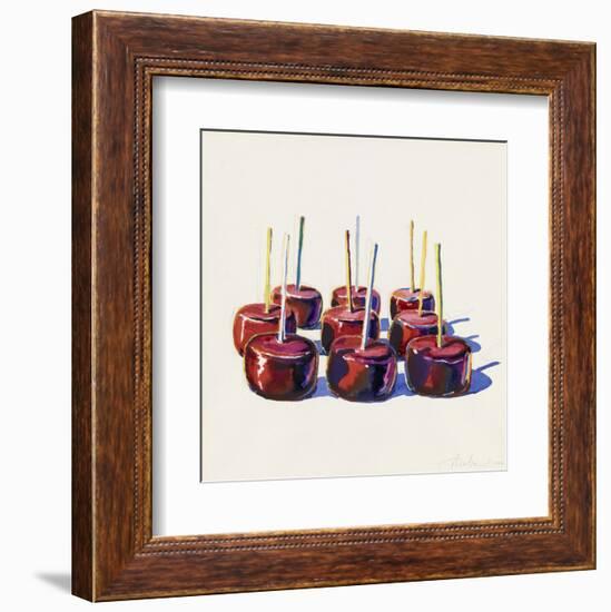 Nine Jelly Apples, 1964-Wayne Thiebaud-Framed Art Print