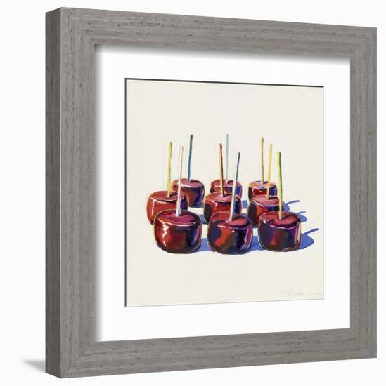 Nine Jelly Apples, 1964-Wayne Thiebaud-Framed Art Print