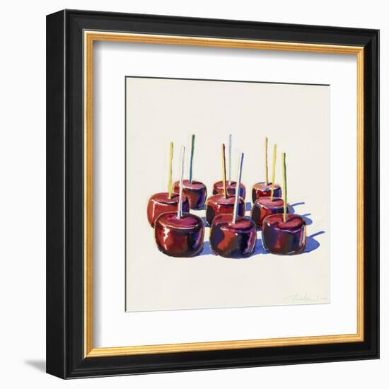 Nine Jelly Apples, 1964-Wayne Thiebaud-Framed Art Print