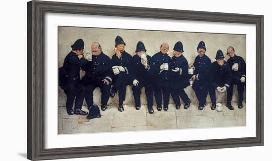 Nine Pints of the Law-Lawson Wood-Framed Giclee Print