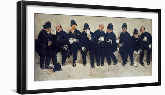 Nine Pints of the Law-Lawson Wood-Framed Giclee Print