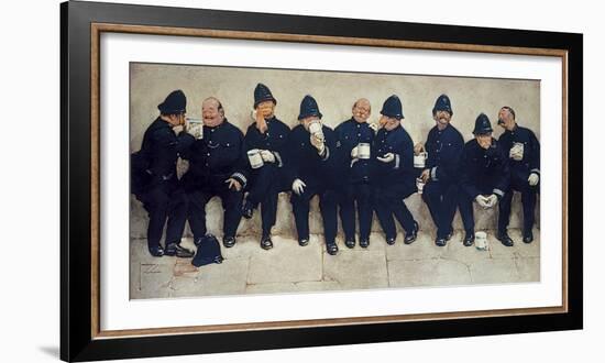 Nine Pints of the Law-Lawson Wood-Framed Giclee Print