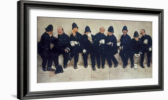 Nine Pints of the Law-Lawson Wood-Framed Giclee Print