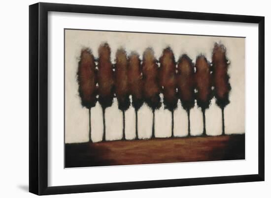 Nine Trees-Rita Vindedzis-Framed Giclee Print