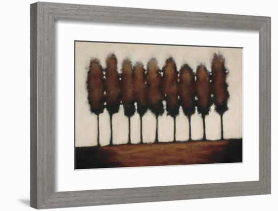 Nine Trees-Rita Vindedzis-Framed Giclee Print