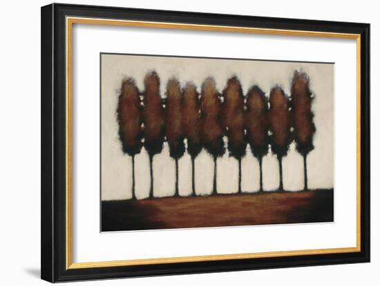 Nine Trees-Rita Vindedzis-Framed Giclee Print