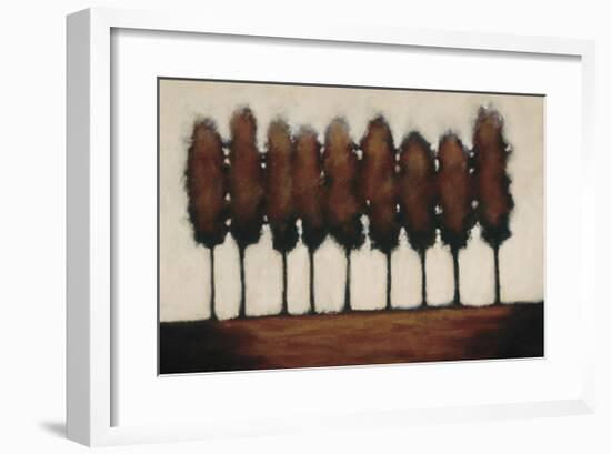 Nine Trees-Rita Vindedzis-Framed Giclee Print