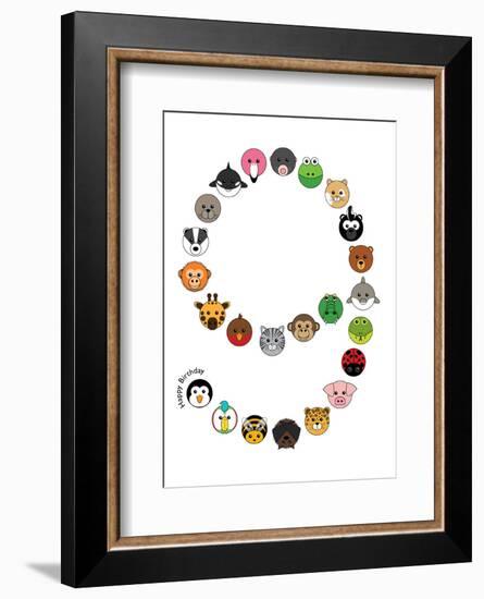 Nine-null-Framed Giclee Print