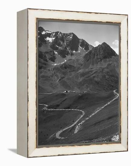 Nineteenth Lap of the 1954 Tour De France-null-Framed Premier Image Canvas