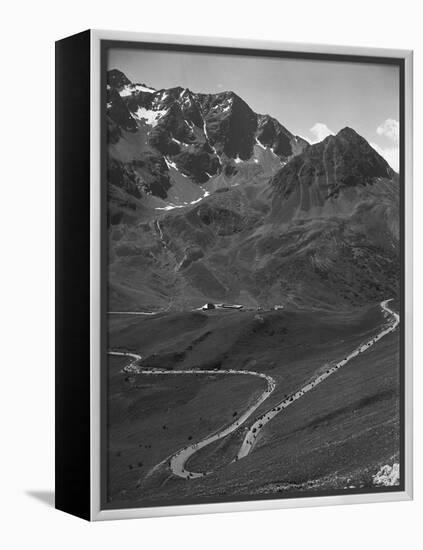 Nineteenth Lap of the 1954 Tour De France-null-Framed Premier Image Canvas