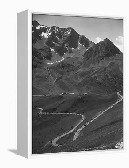 Nineteenth Lap of the 1954 Tour De France-null-Framed Premier Image Canvas