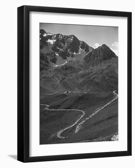 Nineteenth Lap of the 1954 Tour De France-null-Framed Photographic Print