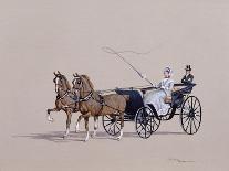 Park Phaeton, 1972-Ninetta Butterworth-Mounted Giclee Print