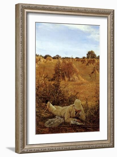 Ninety-Four Degrees in the Shade, 1876-Sir Lawrence Alma-Tadema-Framed Giclee Print