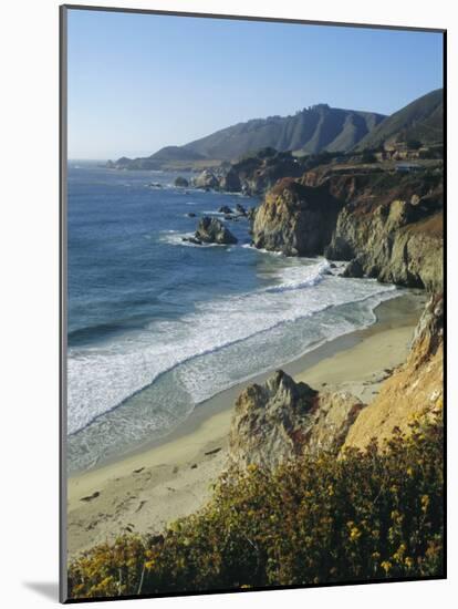 Ninety Miles of Rugged Coast Along Highway 1, California, USA-Christopher Rennie-Mounted Photographic Print