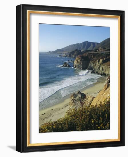 Ninety Miles of Rugged Coast Along Highway 1, California, USA-Christopher Rennie-Framed Photographic Print