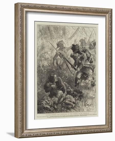 Ninety-Three, the Fugitives in the Forest of La Saudraie-Sir Samuel Luke Fildes-Framed Giclee Print
