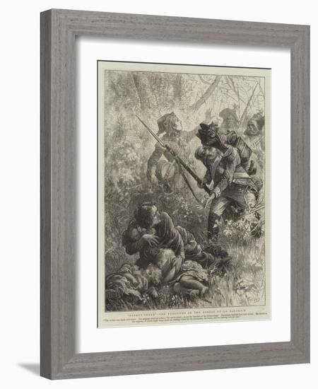 Ninety-Three, the Fugitives in the Forest of La Saudraie-Sir Samuel Luke Fildes-Framed Giclee Print