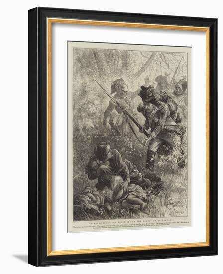 Ninety-Three, the Fugitives in the Forest of La Saudraie-Sir Samuel Luke Fildes-Framed Giclee Print