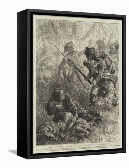 Ninety-Three, the Fugitives in the Forest of La Saudraie-Sir Samuel Luke Fildes-Framed Premier Image Canvas