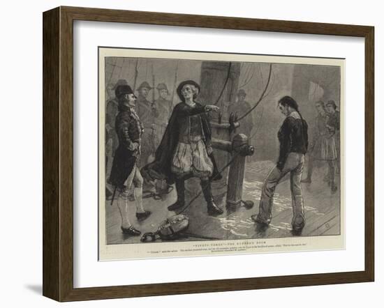 Ninety-Three, the Gunner's Doom-Charles Green-Framed Giclee Print