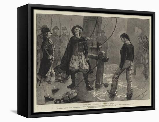 Ninety-Three, the Gunner's Doom-Charles Green-Framed Premier Image Canvas