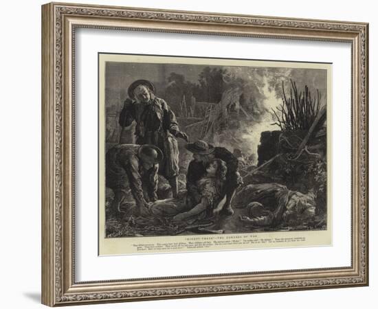 Ninety-Three, the Horrors of War-Henry Woods-Framed Giclee Print