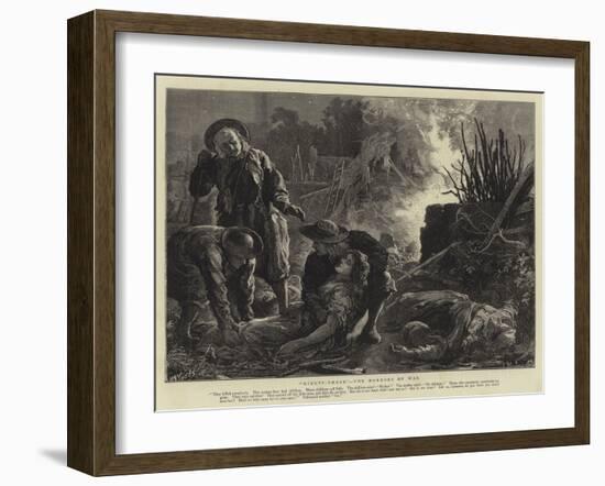 Ninety-Three, the Horrors of War-Henry Woods-Framed Giclee Print