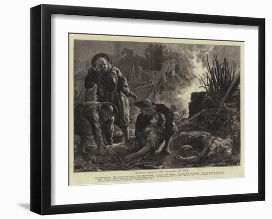 Ninety-Three, the Horrors of War-Henry Woods-Framed Giclee Print