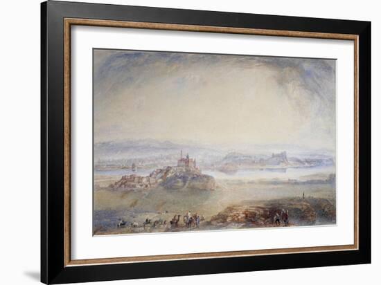 Nineveh, Moussal on the Tigris-J. M. W. Turner-Framed Giclee Print