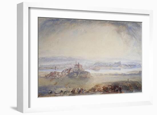 Nineveh, Moussal on the Tigris-J. M. W. Turner-Framed Giclee Print