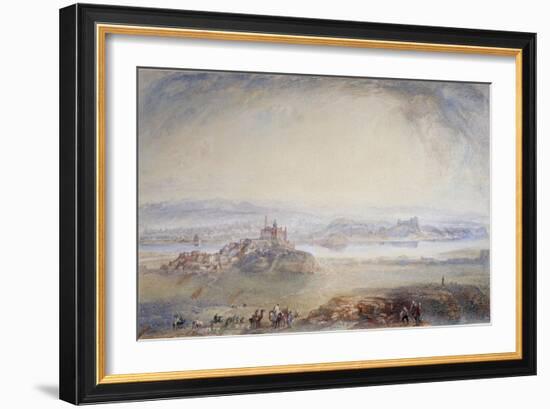 Nineveh, Moussal on the Tigris-J. M. W. Turner-Framed Giclee Print