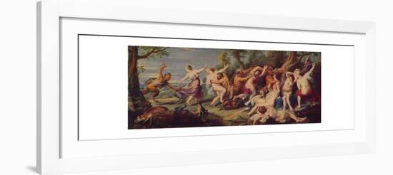 'Ninfas Sorprendidas Por Satiros', (Diana and Nymphs Surprised by Satyrs), 1639-1640, (c1934)-Peter Paul Rubens-Framed Giclee Print