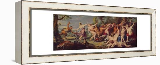 'Ninfas Sorprendidas Por Satiros', (Diana and Nymphs Surprised by Satyrs), 1639-1640, (c1934)-Peter Paul Rubens-Framed Premier Image Canvas