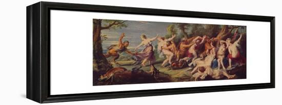 'Ninfas Sorprendidas Por Satiros', (Diana and Nymphs Surprised by Satyrs), 1639-1640, (c1934)-Peter Paul Rubens-Framed Premier Image Canvas