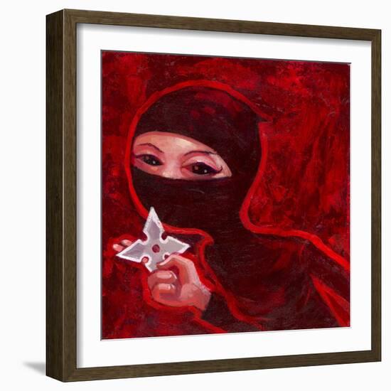 Ninja II-Aaron Jasinski-Framed Art Print