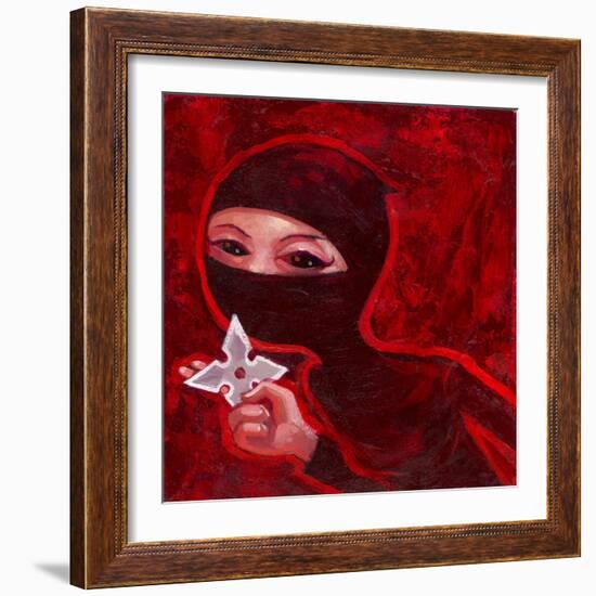 Ninja II-Aaron Jasinski-Framed Art Print