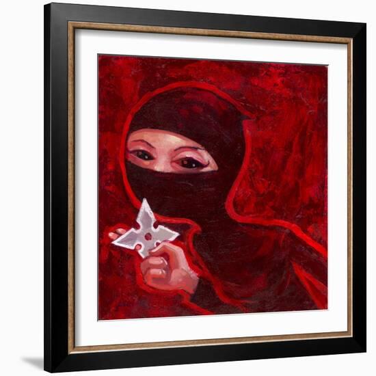 Ninja II-Aaron Jasinski-Framed Art Print