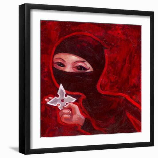 Ninja II-Aaron Jasinski-Framed Art Print