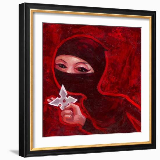 Ninja II-Aaron Jasinski-Framed Art Print