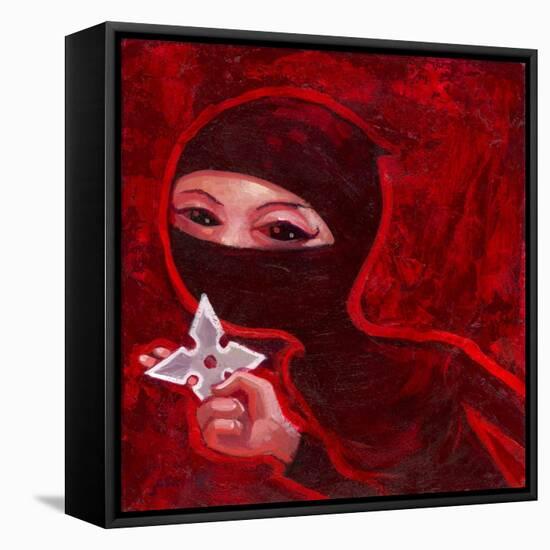 Ninja II-Aaron Jasinski-Framed Stretched Canvas