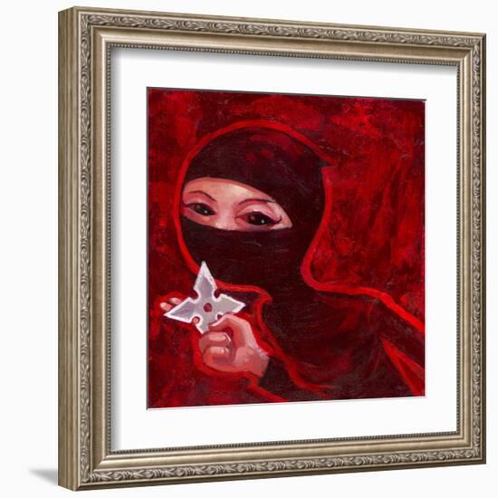 Ninja II-Aaron Jasinski-Framed Art Print